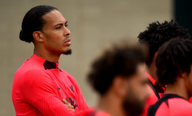 ‘Why are you standing there?’: Van Dijk frustrated with £44m Liverpool player’s positioning during training ahead on next manchester United fixture