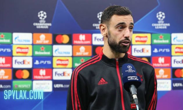 Bruno Fernandes replies at claims he was knocking Cristiano Ronaldo with post-match comments